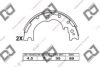 DJ PARTS BS1066 Brake Shoe Set